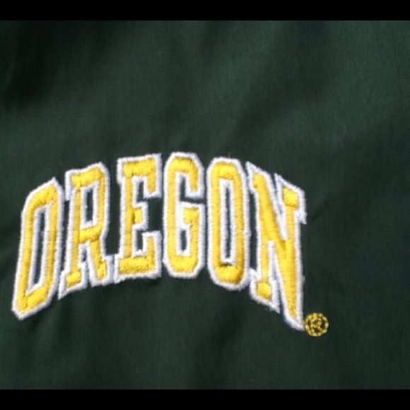 Men's University or Oregon, Starter Jacket, Sz. L - Picture 5 of 8